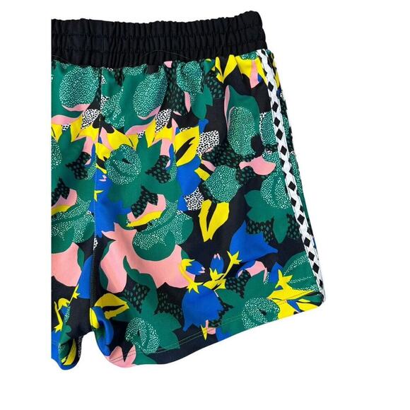 ADIDAS Originals X HER STUDIO LONDON Shorts Multicolor 90s Floral Tropic Size S - Picture 8 of 9